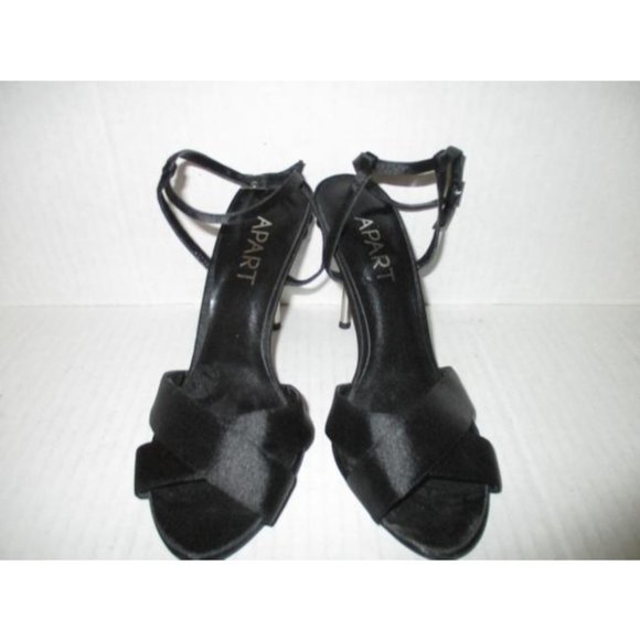 *Apart Impressions Black Silver Metal Embellished - Picture 2 of 8